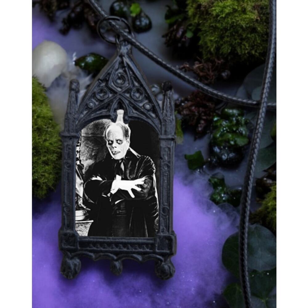Phantom of the Opera Pendant - Horror Movie Monster Memorabilia Gothic Necklace